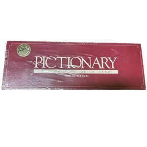 NEW Sealed Pictionary Second Edition Game 1987 The Game of Quick Draw
